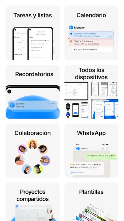 Captura 3 de Any.do: Lista de Tareas
