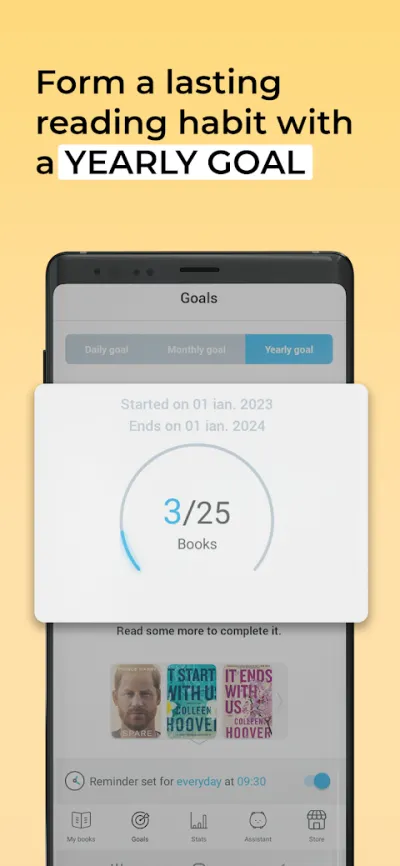 Captura 4 de Bookly: Seguimiento de Lectura