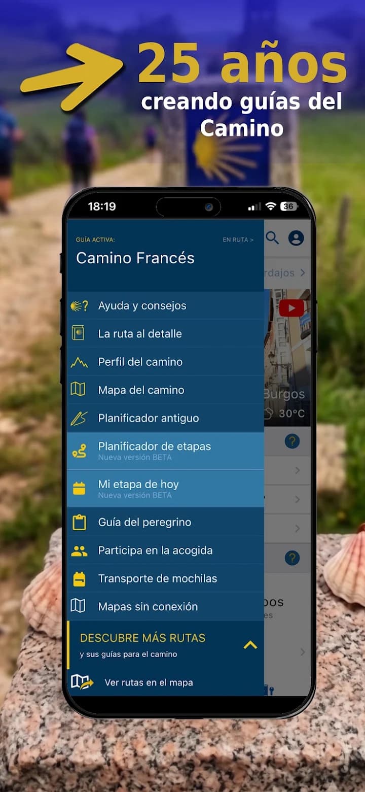 Captura 2 de Buen Camino de Santiago App