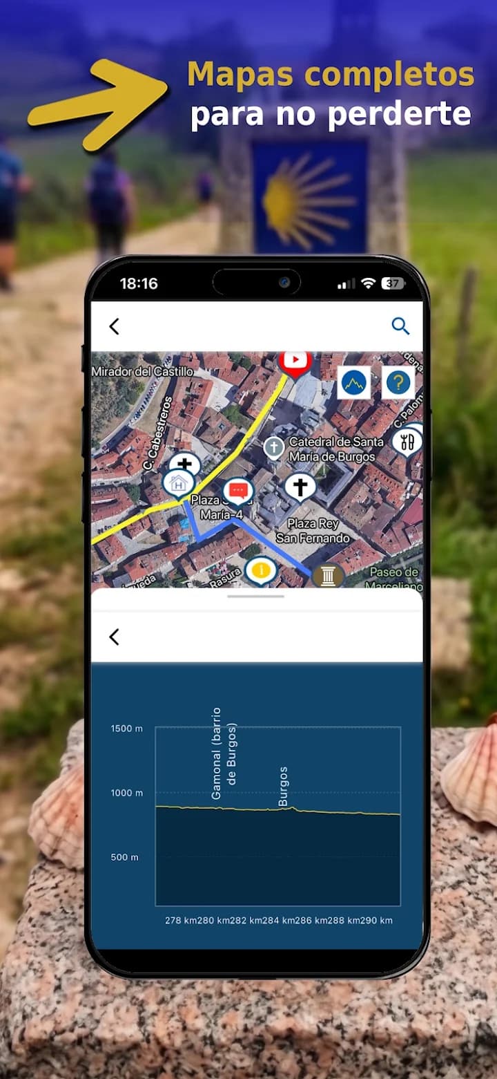 Captura 3 de Buen Camino de Santiago App