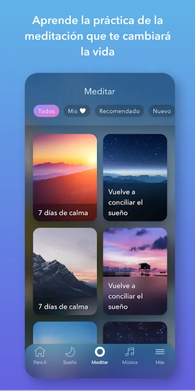 Captura 3 de Calm: Meditación y Sueño