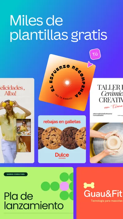 Captura 1 de Canva: Diseño IA, foto y vídeo