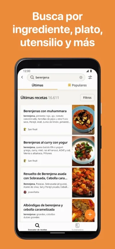 Captura 2 de Cookpad: Recetas de Cocina