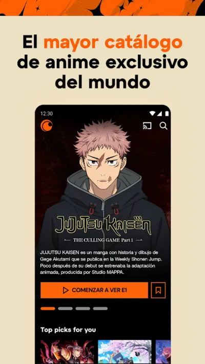 Captura 1 de Crunchyroll: Disfruta de Anime
