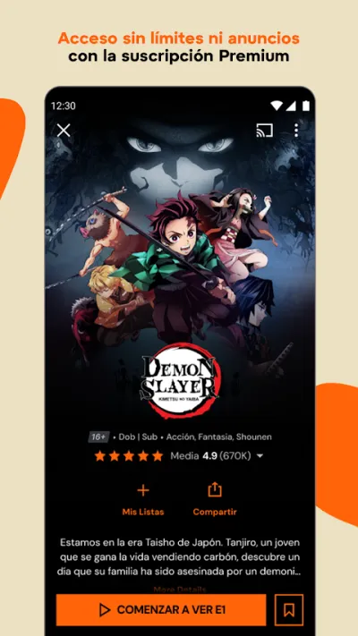Captura 3 de Crunchyroll: Disfruta de Anime