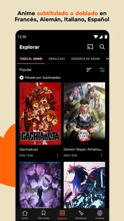 Captura 4 de Crunchyroll: Disfruta de Anime