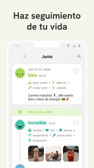 Captura 3 de Daylio: Diario y Estado de Ánimo