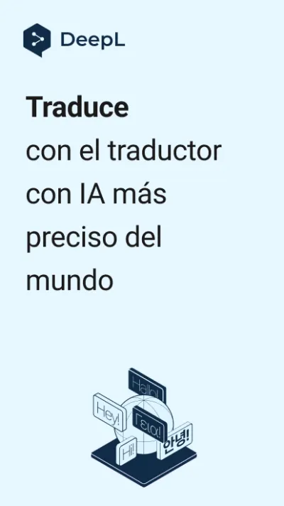 Captura 1 de Traductor de DeepL