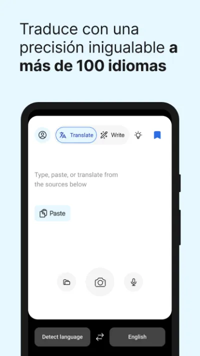 Captura 2 de Traductor de DeepL