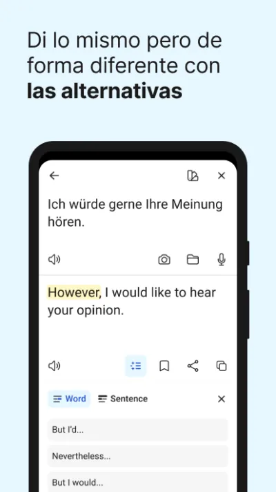 Captura 4 de Traductor de DeepL