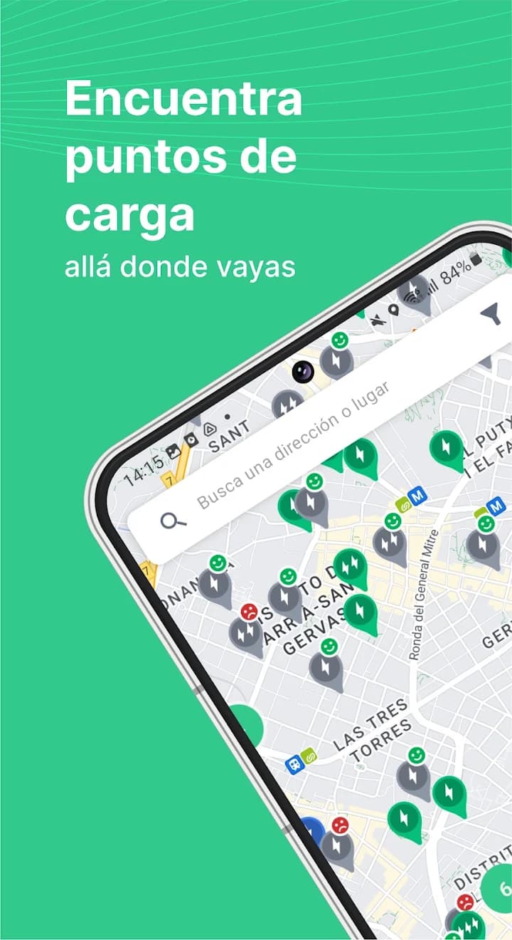 Captura 1 de Electromaps: Puntos de recarga