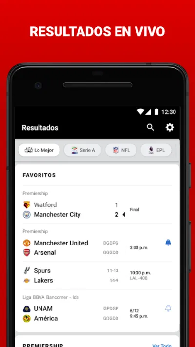 Captura 3 de ESPN: Deportes en vivo