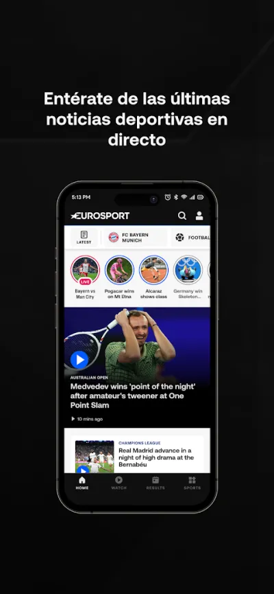 Captura 3 de Eurosport: Noticias y deportes