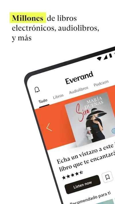 Captura 1 de Everand: Libros y Audiolibros