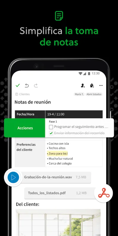 Captura 1 de Evernote: Notas y Tareas