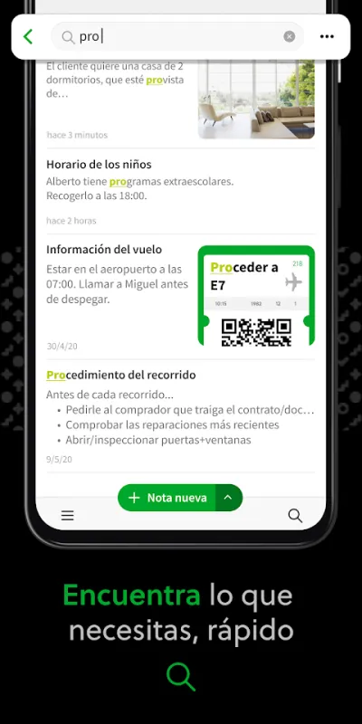 Captura 4 de Evernote: Notas y Tareas