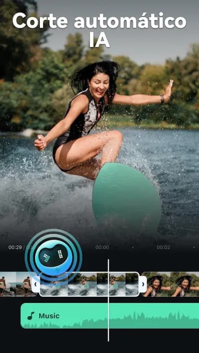Captura 4 de FilmoraHD - AI Video Creator