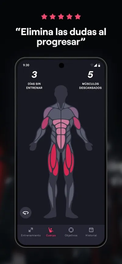 Captura 2 de Fitbod: rutinas personalizadas