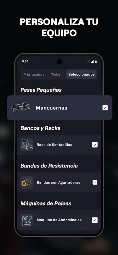Captura 3 de Fitbod: rutinas personalizadas