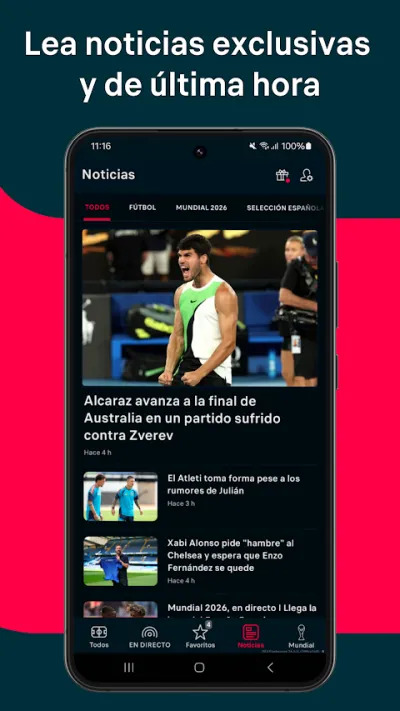 Captura 2 de Flashscore - Resultados en vivo