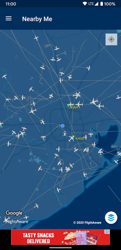 Captura 1 de FlightAware: Seguimiento de Vuelos