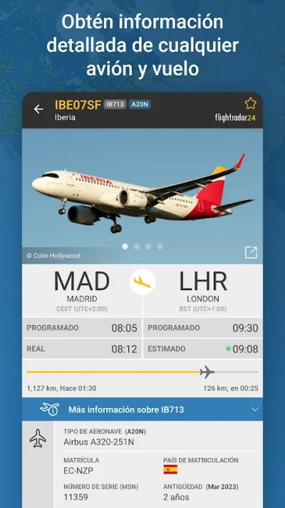 Captura 3 de Flightradar24: Rastreo de Vuelos