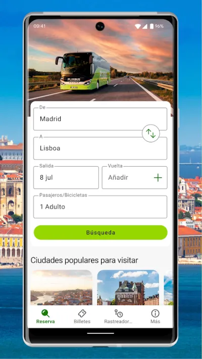 Captura 2 de FlixBus: Viajes en Autobús