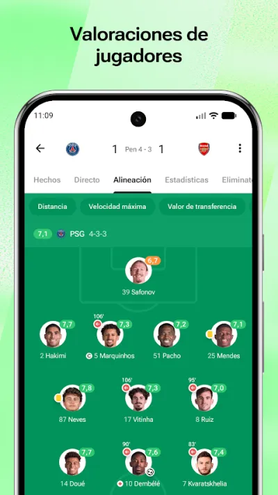 Captura 4 de FotMob - Resultados de fútbol