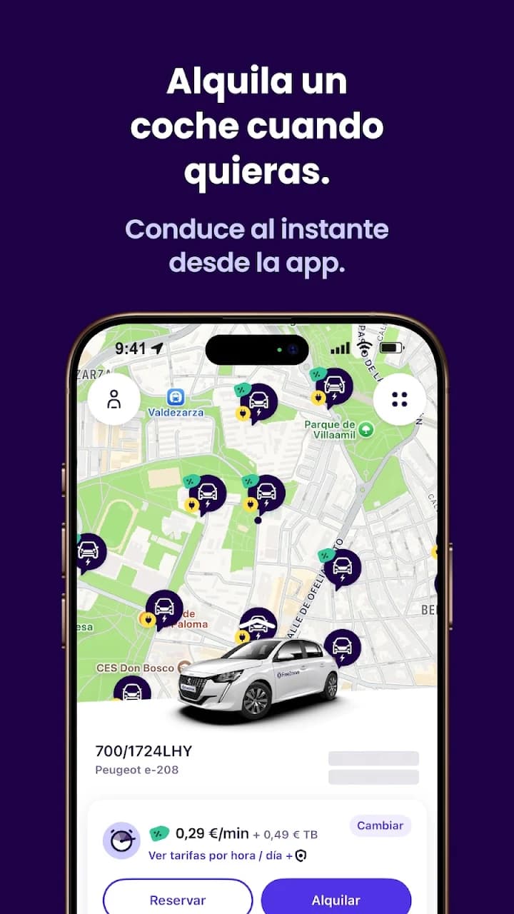 Captura 1 de Free2move | Car-sharing y Rent