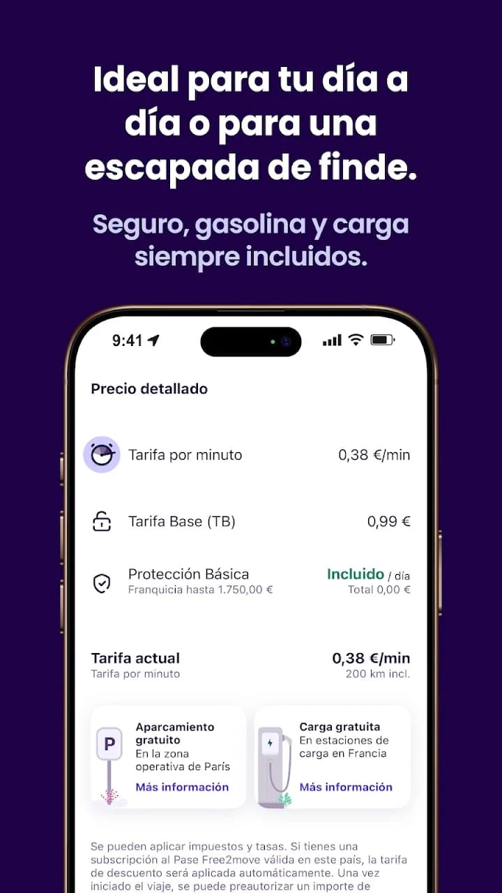 Captura 3 de Free2move | Car-sharing y Rent