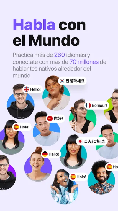 Captura 1 de HelloTalk: Aprende Idiomas