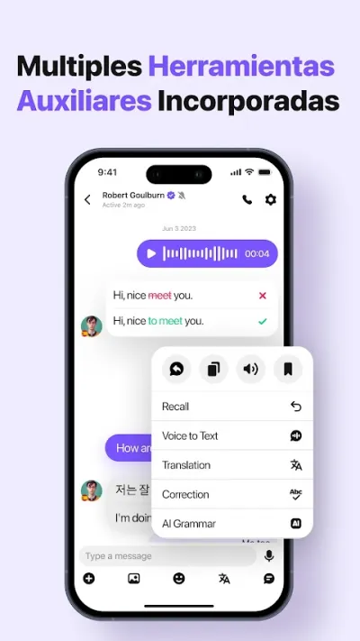 Captura 3 de HelloTalk: Aprende Idiomas