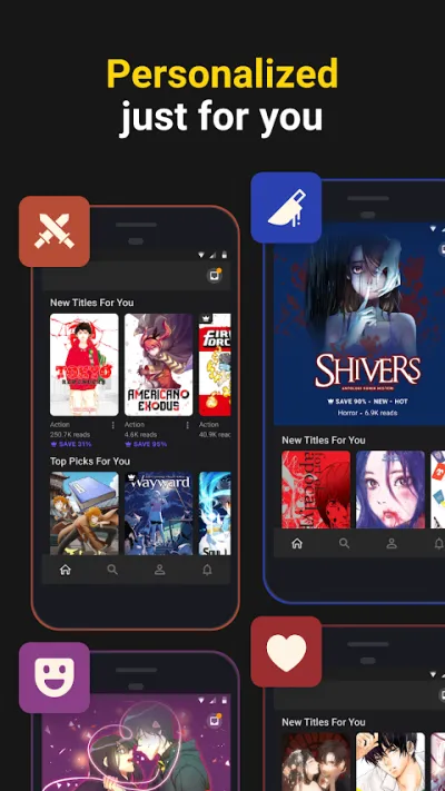 Captura 4 de INKR: Comics y Manga
