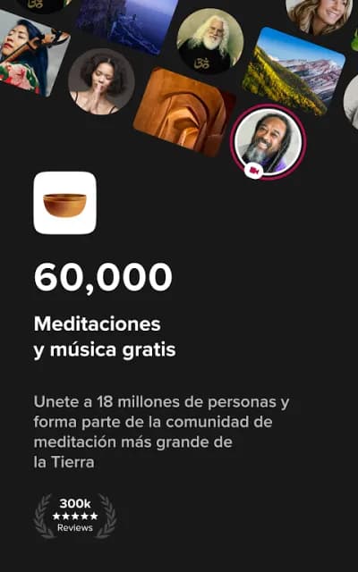 Captura 1 de Insight Timer: Meditación