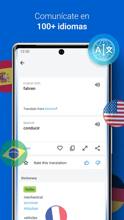 Captura 1 de iTranslate Traductor