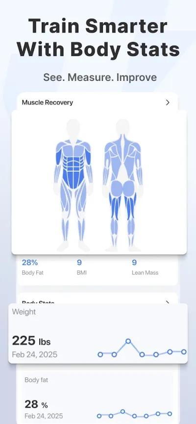 Captura 4 de JEFIT: Rutinas de Gimnasio