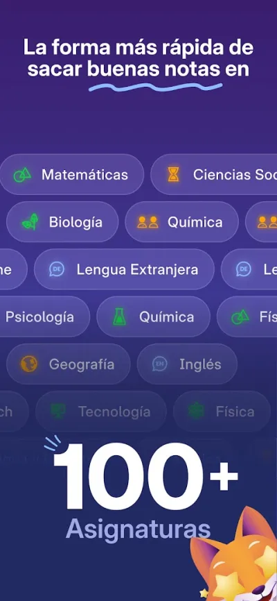 Captura 1 de Knowunity: apuntes y tutor IA