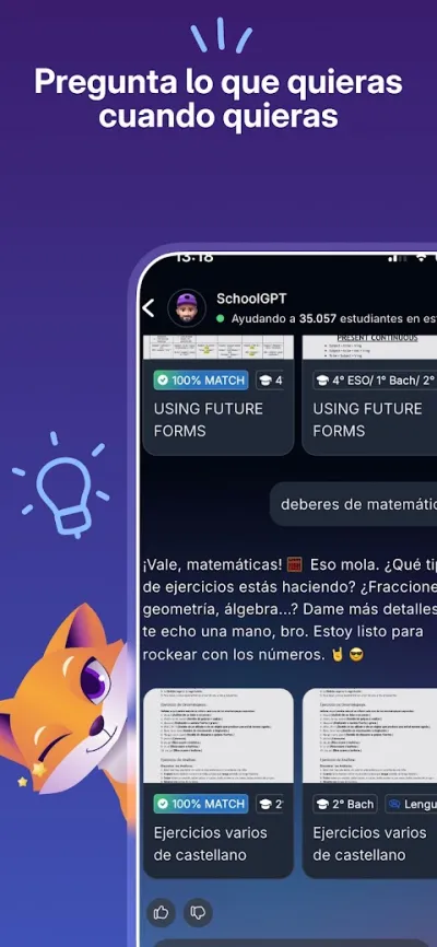 Captura 2 de Knowunity: apuntes y tutor IA