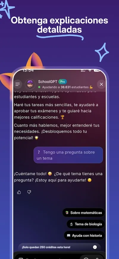 Captura 3 de Knowunity: apuntes y tutor IA