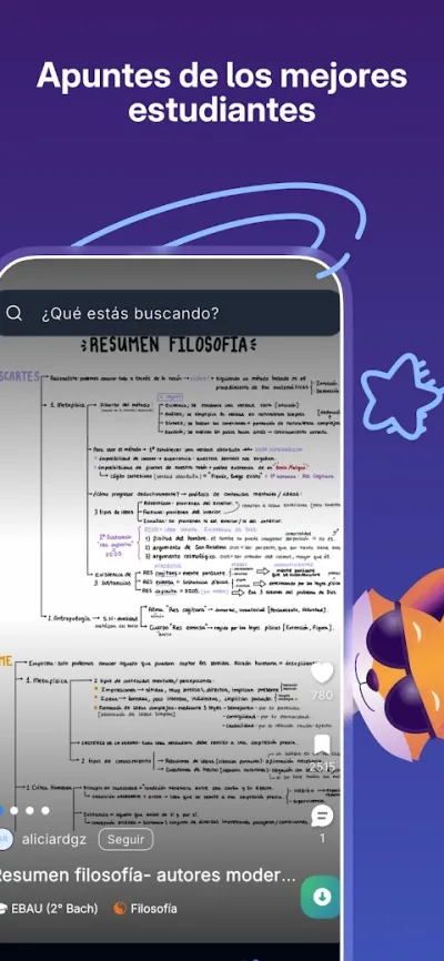 Captura 4 de Knowunity: apuntes y tutor IA