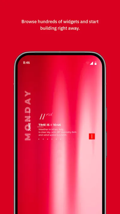 Captura 3 de KWGT: Creador de Widgets