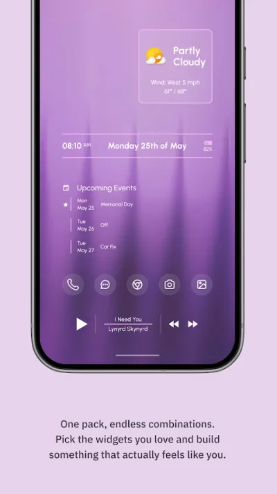 Captura 4 de KWGT: Creador de Widgets
