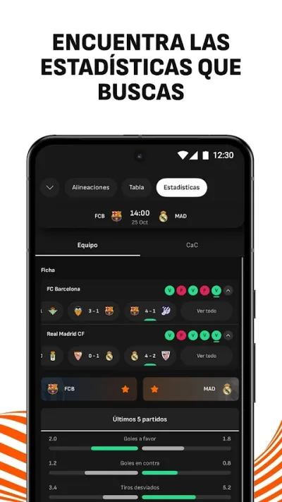 Captura 4 de LiveScore: Resultados en vivo