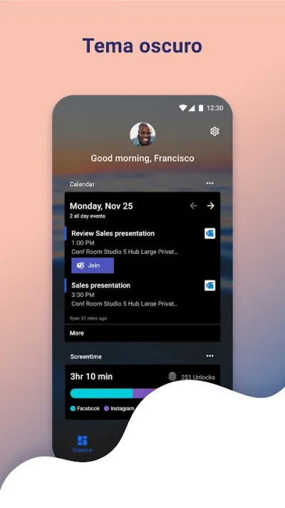 Captura 3 de Microsoft Launcher