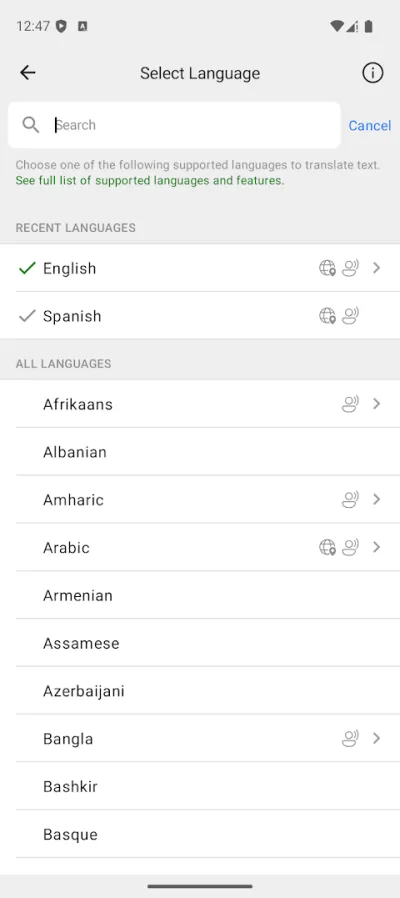 Captura 4 de Microsoft Translator