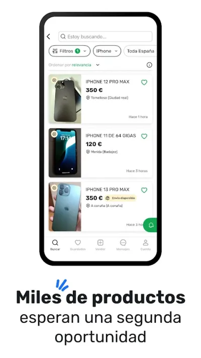 Captura 3 de Milanuncios: Segunda mano