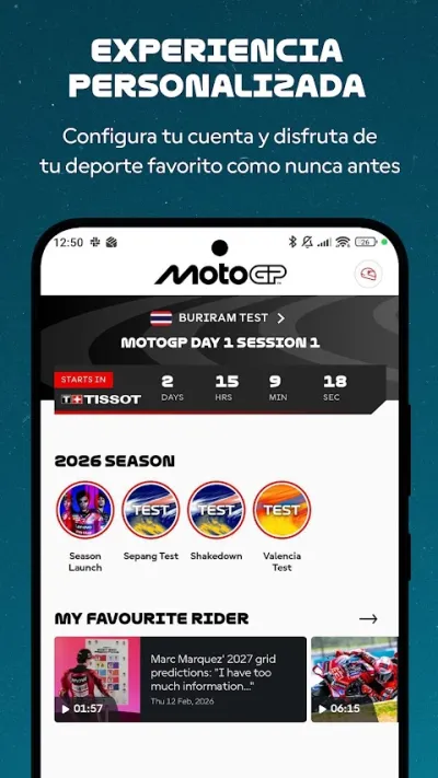 Captura 4 de MotoGP™ - App oficial