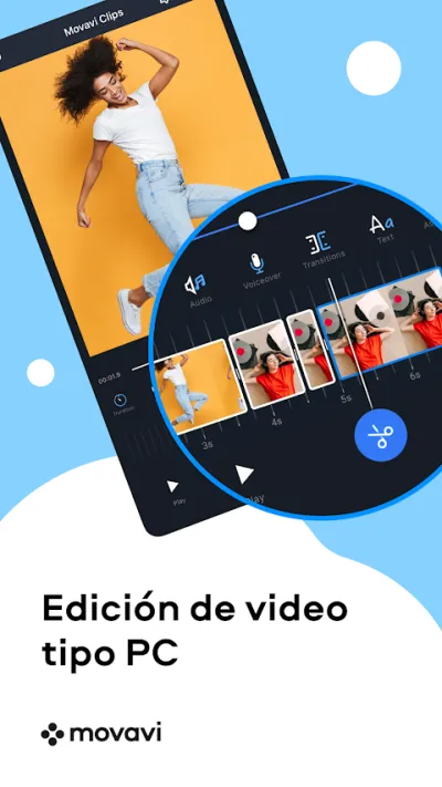 Captura 1 de Movavi Clips - Editor de vídeo