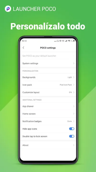 Captura 3 de Niagara Launcher