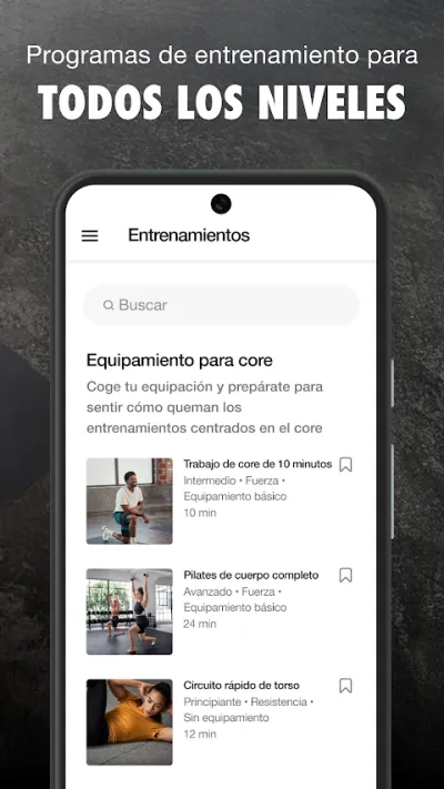 Captura 2 de Nike Training Club